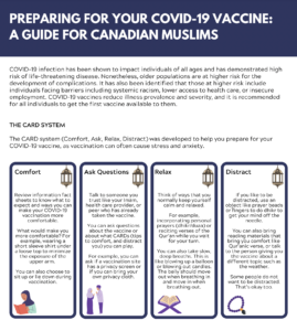 CARD Preparing for your COVID-19 vaccine: A Guide for Canadian Muslims
