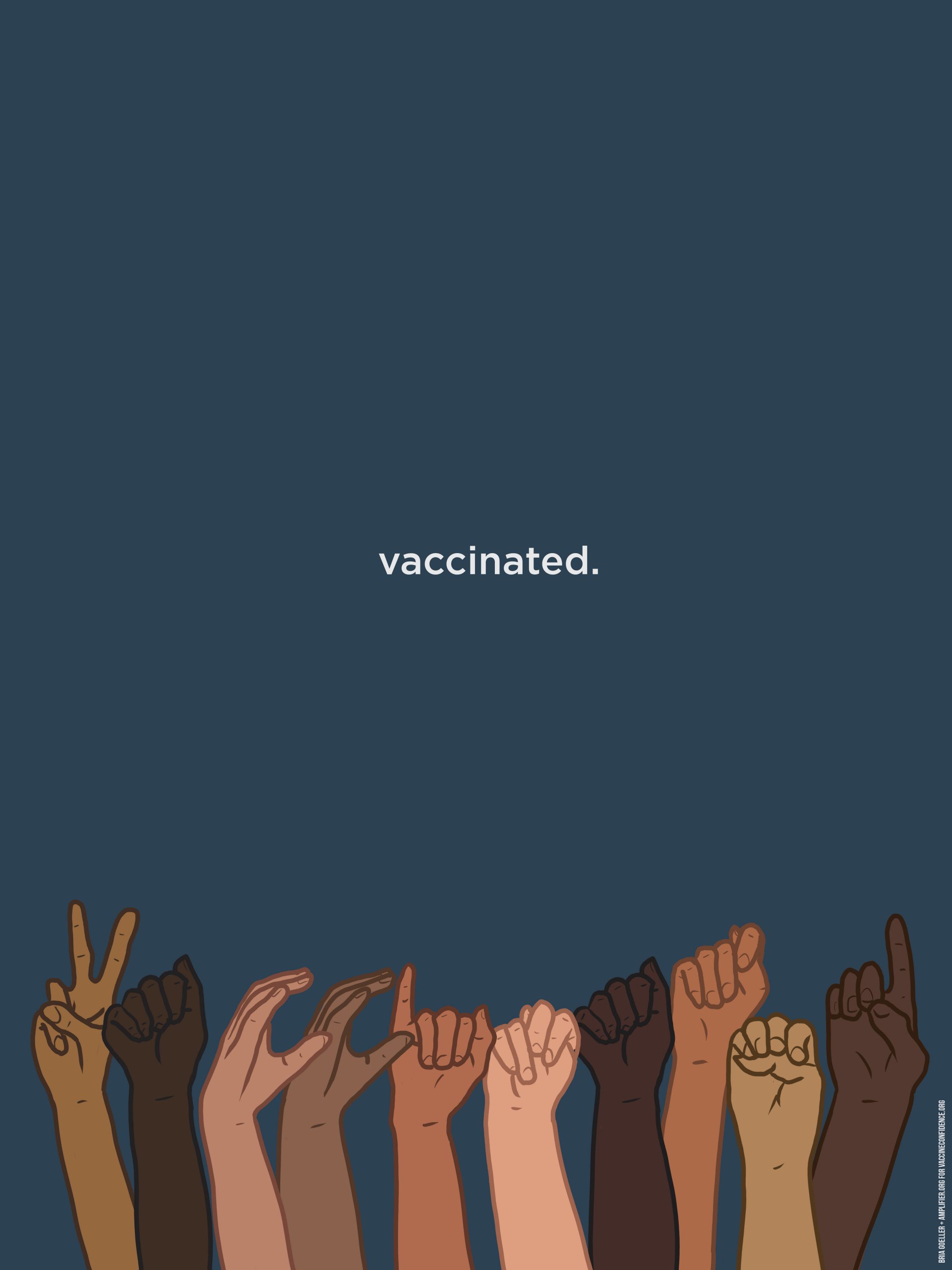 ASL Vaccinated Poster