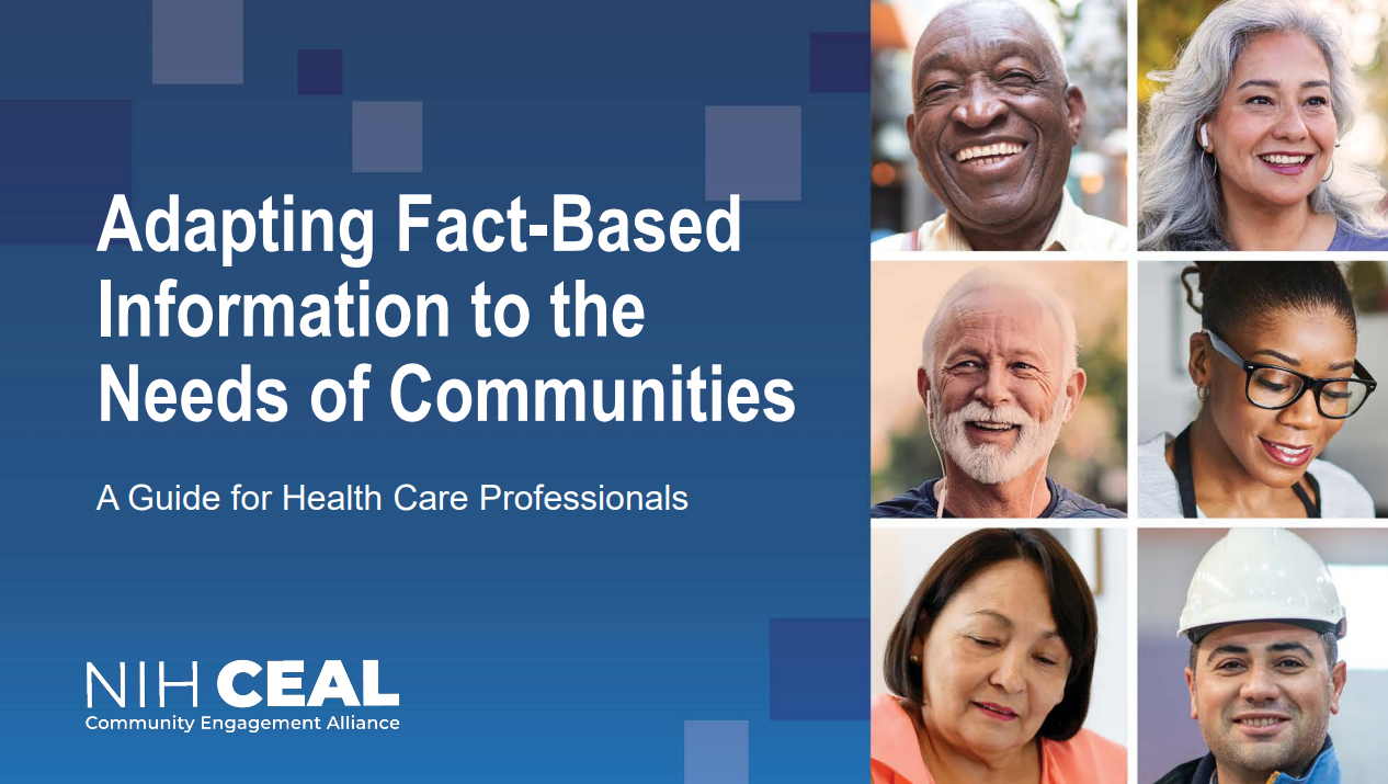 Adapting Fact-Based Information to the Needs of Communities