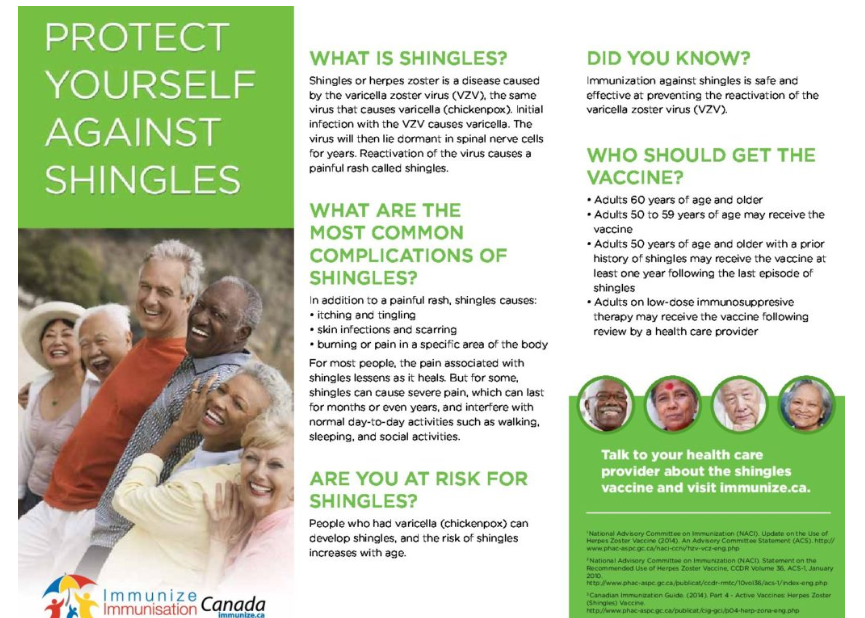 Protect yourself against shingles