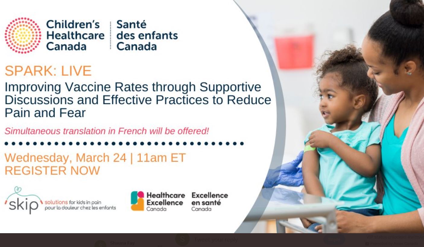 Improving Vaccine Rates through Supportive Discussions & Effective Practices to Reduce Pain & Fear
