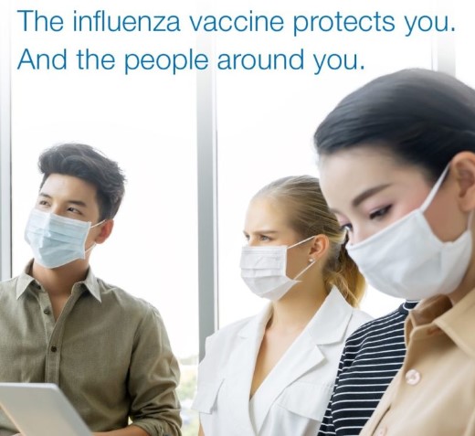 Employer annual on-site influenza vaccine clinic